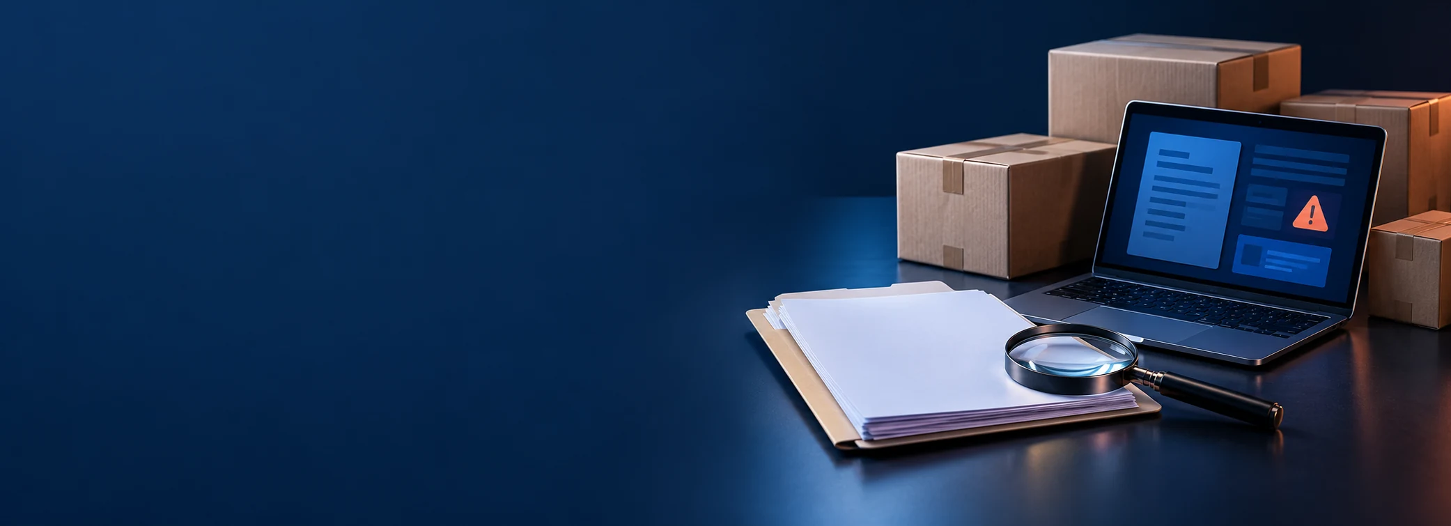 Иллюстрация проверки документов для товара на маркетплейсе